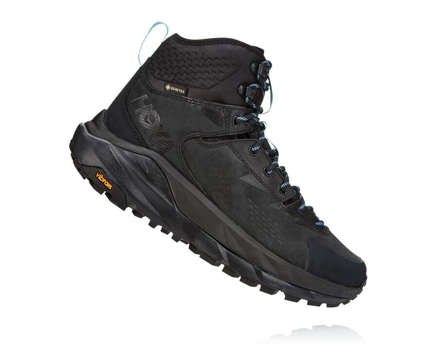 Hoka One One Kaha Gore-Tex Vandringsskor Dam - Svarta - RGYAX-3240